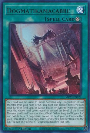 Dogmatikamacabre (MP23-EN029) - 25th Anniversary Tin: Dueling Heroes Mega Pack 1st Edition