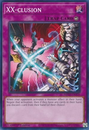 XX-clusion (MP23-EN109) - 25th Anniversary Tin: Dueling Heroes Mega Pack 1st Edition