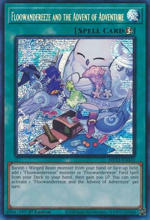 Floowandereeze and the Advent of Adventure (MP23-EN032) - 25th Anniversary Tin: Dueling Heroes Mega Pack 1st Edition