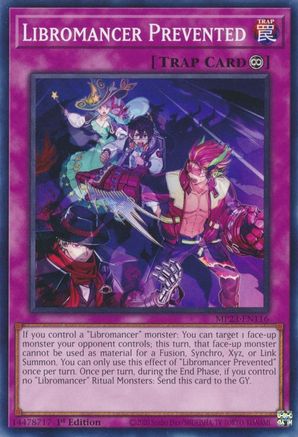 Libromancer Prevented (MP23-EN116) - 25th Anniversary Tin: Dueling Heroes Mega Pack 1st Edition