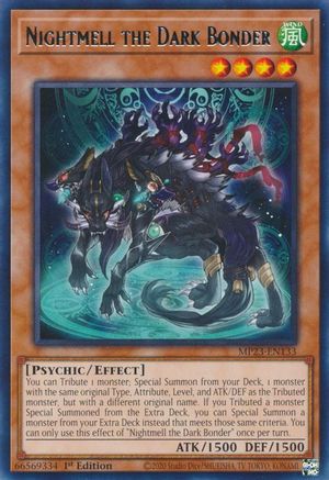 Nightmell the Dark Bonder (MP23-EN133) - 25th Anniversary Tin: Dueling Heroes Mega Pack 1st Edition
