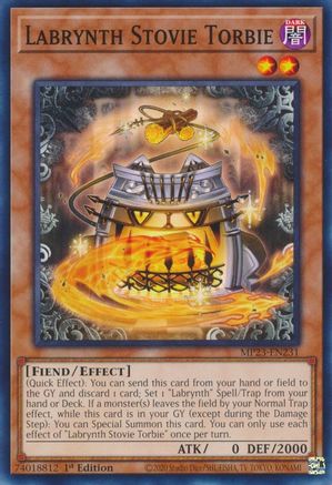 Labrynth Stovie Torbie (MP23-EN231) - 25th Anniversary Tin: Dueling Heroes Mega Pack 1st Edition