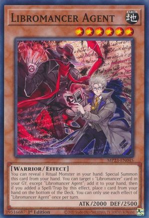 Libromancer Agent (MP23-EN045) - 25th Anniversary Tin: Dueling Heroes Mega Pack 1st Edition