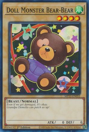 Doll Monster Bear-Bear (MP23-EN052) - 25th Anniversary Tin: Dueling Heroes Mega Pack 1st Edition