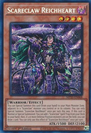 Scareclaw Reichheart (MP23-EN068) - 25th Anniversary Tin: Dueling Heroes Mega Pack 1st Edition
