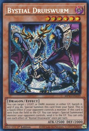 Bystial Druiswurm (MP23-EN159) - 25th Anniversary Tin: Dueling Heroes Mega Pack 1st Edition