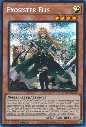 Exosister Elis (MP23-EN252) - 25th Anniversary Tin: Dueling Heroes Mega Pack 1st Edition