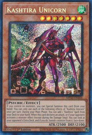 Kashtira Unicorn (MP23-EN164) - 25th Anniversary Tin: Dueling Heroes Mega Pack 1st Edition