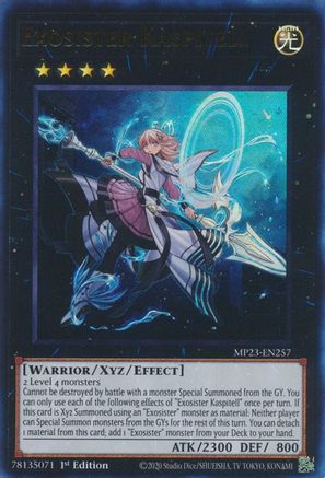 Exosister Kaspitell (MP23-EN257) - 25th Anniversary Tin: Dueling Heroes Mega Pack 1st Edition