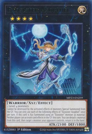 Exosister Asophiel (MP23-EN259) - 25th Anniversary Tin: Dueling Heroes Mega Pack 1st Edition
