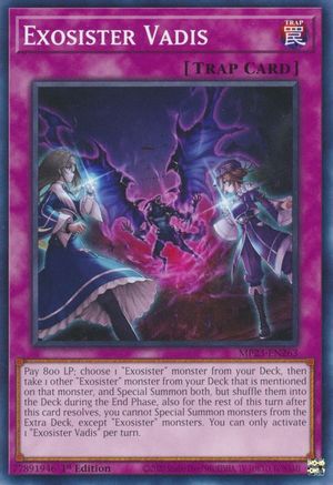 Exosister Vadis (MP23-EN263) - 25th Anniversary Tin: Dueling Heroes Mega Pack 1st Edition