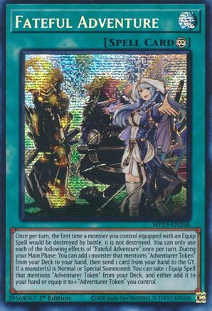 Fateful Adventure (MP23-EN268) - 25th Anniversary Tin: Dueling Heroes Mega Pack 1st Edition