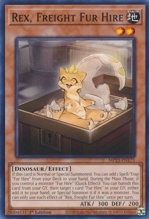 Rex, Freight Fur Hire (MP23-EN175) - 25th Anniversary Tin: Dueling Heroes Mega Pack 1st Edition