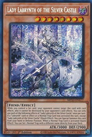 Lady Labrynth of the Silver Castle (MP23-EN177) - 25th Anniversary Tin: Dueling Heroes Mega Pack 1st Edition