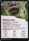 Baleful Beholder // Beholder (AAFR-001) - Adventures in the Forgotten Realms Art Series (Borderless) Foil
