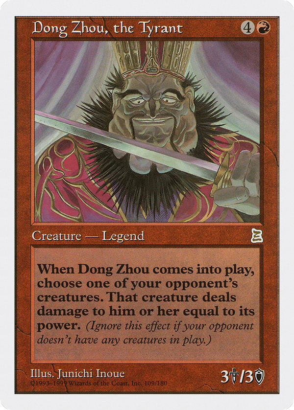 Dong Zhou, the Tyrant [Portal Three Kingdoms]