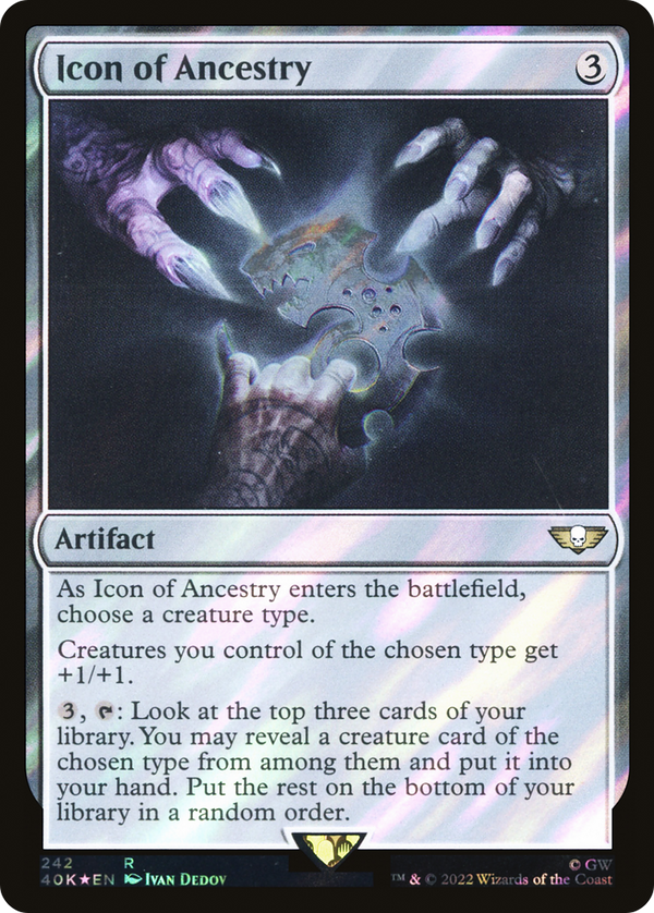 Icon of Ancestry (Surge Foil) [Warhammer 40,000]