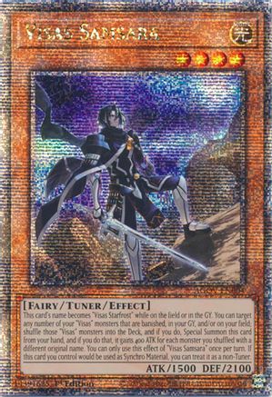 Visas Samsara (Quarter Century Secret Rare) (AGOV-EN004) - Age of Overlord 1st Edition