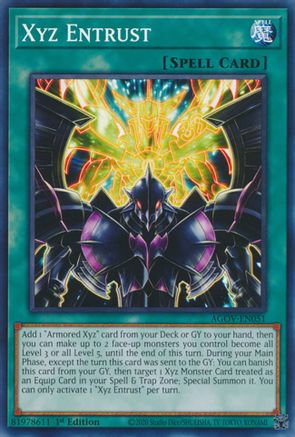 Xyz Entrust (AGOV-EN051) - Age of Overlord 1st Edition