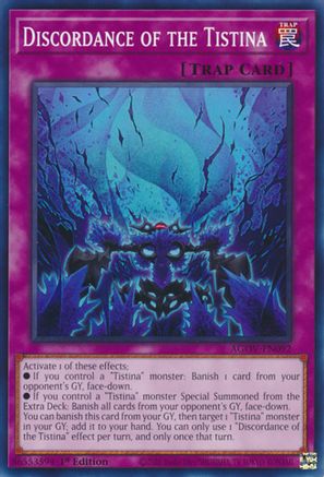 Discordance of the Tistina (AGOV-EN092) - Age of Overlord 1st Edition