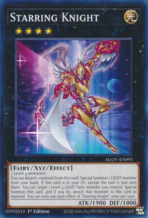 Starring Knight (AGOV-EN095) - Age of Overlord 1st Edition