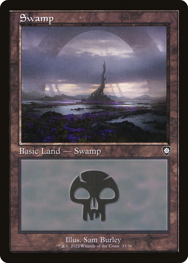 Swamp (033) (Retro) [The Brothers' War Commander]