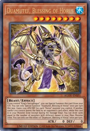Duamutef, Blessing of Horus (AGOV-ENSP1) (AGOV-ENSP1) - Age of Overlord Limited
