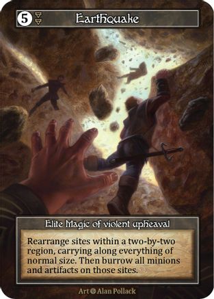 Earthquake (Foil)  - Alpha Foil