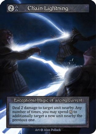 Chain Lightning (Preconstructed Deck)  - Alpha