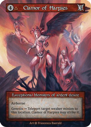 Clamor of Harpies (Preconstructed Deck)  - Alpha