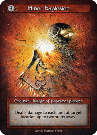 Minor Explosion (Preconstructed Deck)  - Alpha