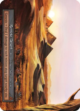 Remote Desert (Preconstructed Deck)  - Alpha
