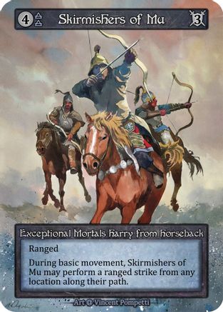 Skirmishers of Mu (Preconstructed Deck)  - Alpha