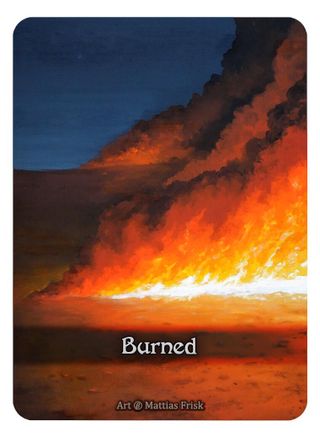 Burned/Engulfed (Box Topper)  - Beta Foil