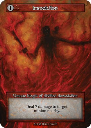 Immolation  - Beta