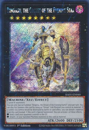Dingirsu, the Orcust of the Evening Star (Platinum Secret Rare) (RA01-EN040) - 25th Anniversary Rarity Collection 1st Edition