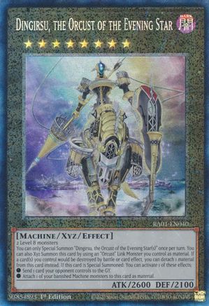 Dingirsu, the Orcust of the Evening Star (PCR) (RA01-EN040) - 25th Anniversary Rarity Collection 1st Edition