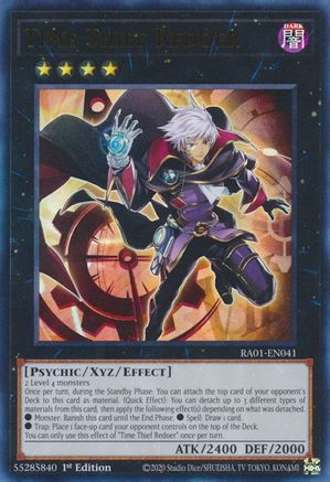 Time Thief Redoer (UR) (RA01-EN041) - 25th Anniversary Rarity Collection 1st Edition