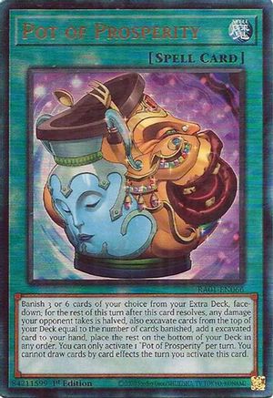 Pot of Prosperity (PUR) (RA01-EN066) - 25th Anniversary Rarity Collection 1st Edition