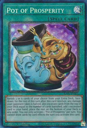 Pot of Prosperity (PCR) (RA01-EN066) - 25th Anniversary Rarity Collection 1st Edition