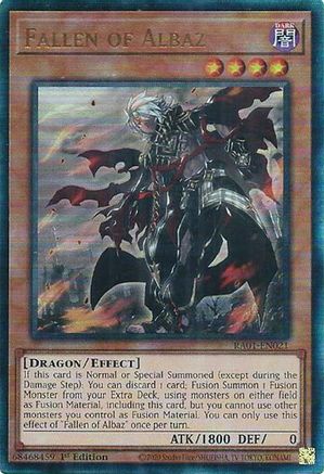 Fallen of Albaz (PUR) (RA01-EN021) - 25th Anniversary Rarity Collection 1st Edition