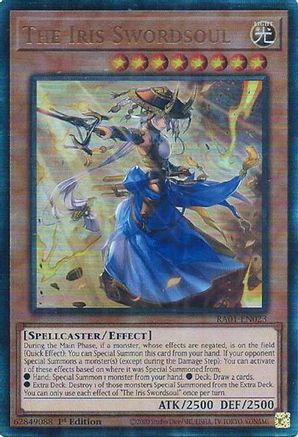 The Iris Swordsoul (PUR) (RA01-EN023) - 25th Anniversary Rarity Collection 1st Edition