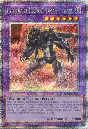 Masked HERO Dark Law (Quarter Century Secret Rare) (RA01-EN025) - 25th Anniversary Rarity Collection 1st Edition