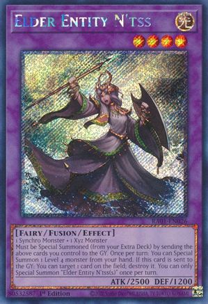Elder Entity N'tss (Platinum Secret Rare) (RA01-EN026) - 25th Anniversary Rarity Collection 1st Edition