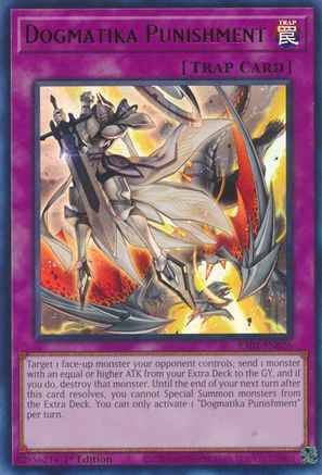 Dogmatika Punishment (UR) (RA01-EN076) - 25th Anniversary Rarity Collection 1st Edition