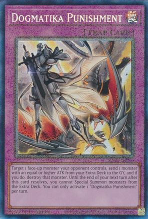 Dogmatika Punishment (PCR) (RA01-EN076) - 25th Anniversary Rarity Collection 1st Edition