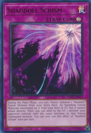 Shaddoll Schism (UR) (RA01-EN077) - 25th Anniversary Rarity Collection 1st Edition