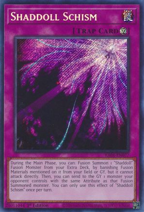 Shaddoll Schism (Secret Rare) (RA01-EN077) - 25th Anniversary Rarity Collection 1st Edition