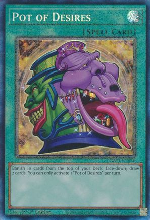 Pot of Desires (PCR) (RA01-EN056) - 25th Anniversary Rarity Collection 1st Edition