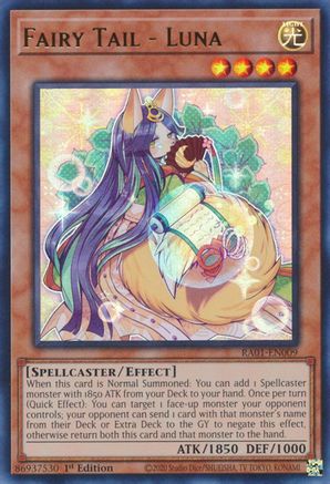 Fairy Tail - Luna (UR) (RA01-EN009) - 25th Anniversary Rarity Collection 1st Edition